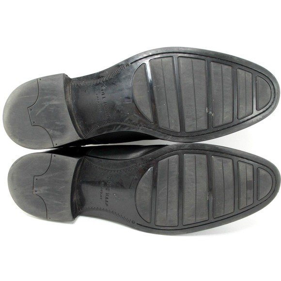 Cole Haan C11627 Mens Black Leather Split-Toe Oxfords Formal Shoes Sz 12M A0711 main image 6
